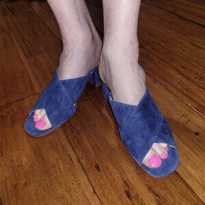 Vince Camuto Leather Heeled Sandals 2.75" Heel